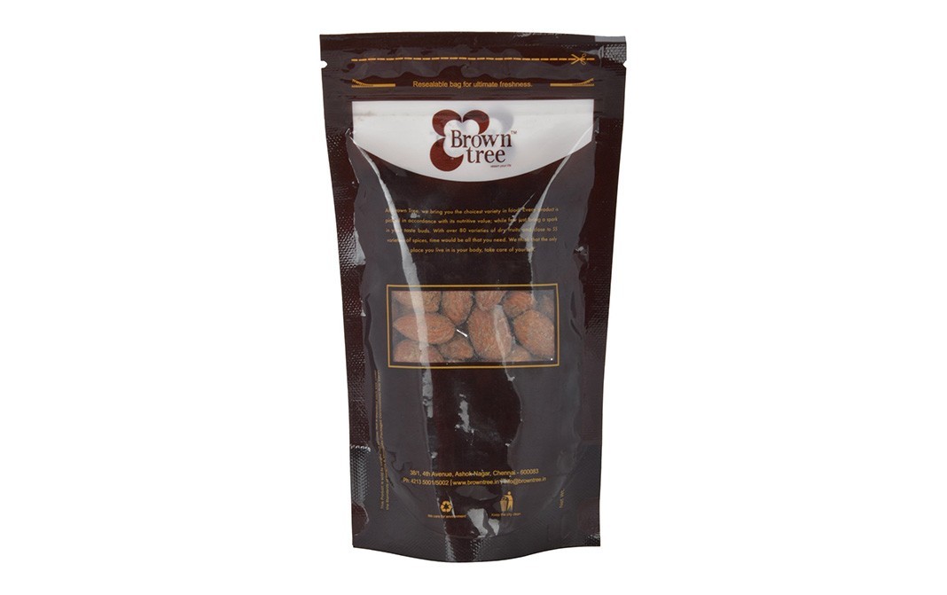 Brown Tree Almond Pepper Roasted    Pack  100 grams